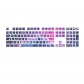 Starry Sea 104+12 Clear PC+PBT Dye-subbed Pudding Jelly Keycaps Set ASA Profile Mechanical Keyboard